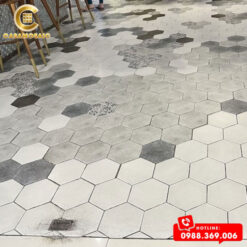 GẠCH BÔNG LỤC GIÁC 200X230MM CSFL 201