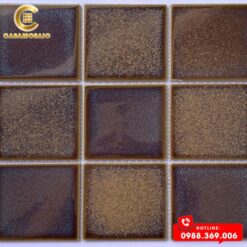 Gạch mosaic gốm men rạn 2 lớp MHG 1018
