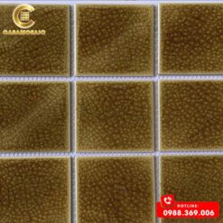 Gạch mosaic gốm men rạn 2 lớp MHG 1037