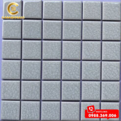 GẠCH MOSAIC GỐM MEN RẠN 2 LỚP CSG 932| MÀU TRẮNG 