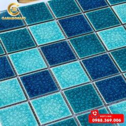 GẠCH MOSAIC GỐM MEN RẠN 2 LỚP CSG 968