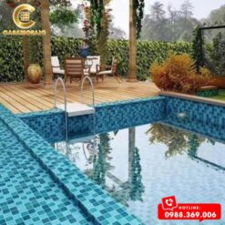 GẠCH MOSAIC GỐM MEN RẠN 2 LỚP CSG 968