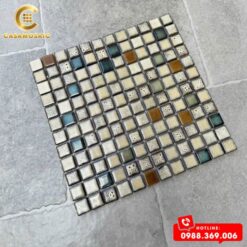 GẠCH MOSAIC GỐM MEN RẠN CS YB 23