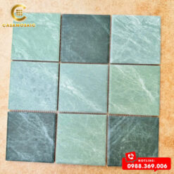 GẠCH MOSAIC GỐM SỨ MÀU XÁM VÂN ĐÁ CS97M22G