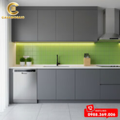 GẠCH MOSAIC GỐM SỨ MÀU XANH LÁ CS 9718M