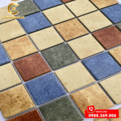 GẠCH MOSAIC GỐM SỨ MIX MÀU CS P48M06