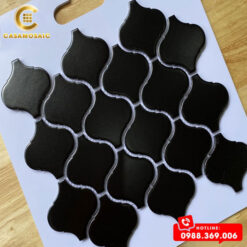 GẠCH MOSAIC LỒNG ĐÈN MÀU ĐEN CSG 810