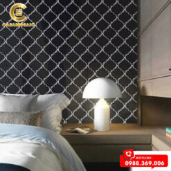 GẠCH MOSAIC LỒNG ĐÈN MÀU ĐEN CSG 810