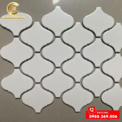 GẠCH MOSAIC LỒNG ĐÈN MÀU TRẮNG CSG 869