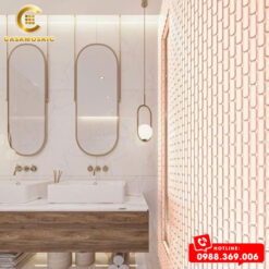 GẠCH MOSAIC QUE ĐẦU TRÒN CSDT 078