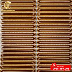 GẠCH MOSAIC QUE ĐŨA CST 137 | MÀU VÀNG NÂU