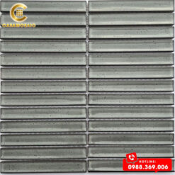 GẠCH MOSAIC QUE ĐŨA MÀU XÁM CST-XL05