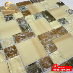GẠCH MOSAIC THỦY TINH CAO CẤP CS 002