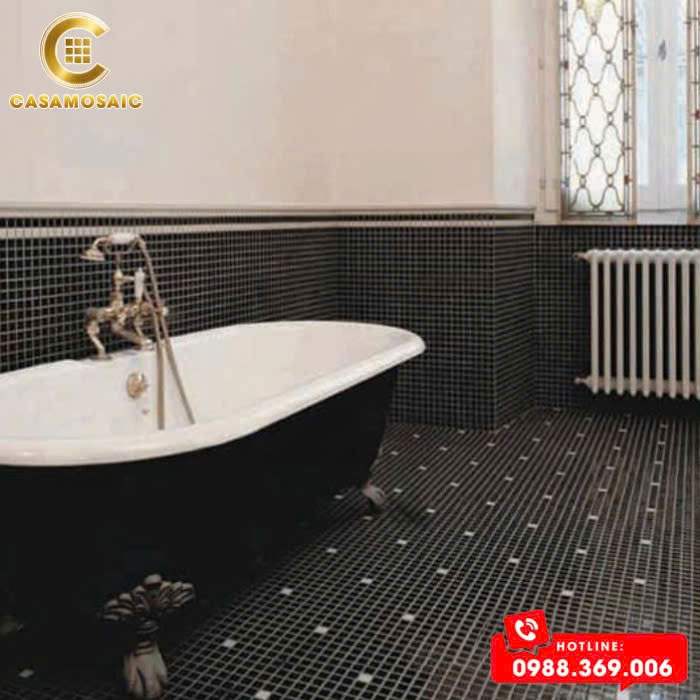 Gạch mosaic thủy tinh MH 2525