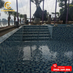 GẠCH MOSAIC THỦY TINH CS 4821