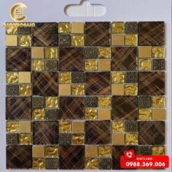 GẠCH MOSAIC THỦY TINH TRANG TRÍ CS-YYLL41