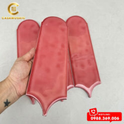 GẠCH THẺ LÔNG VŨ CS M9316-C HỒNG ĐẬM