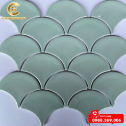 Gạch Mosaic Vảy Cá Bóng CSF 05
