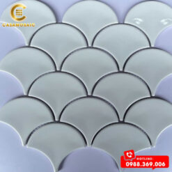 Gạch Mosaic Vảy Cá Bóng CSF 69