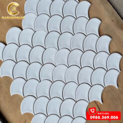 Gạch Mosaic Vảy Cá Bóng CSF 69