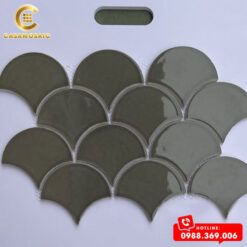 Gạch Mosaic Vảy Cá Bóng CSF 88
