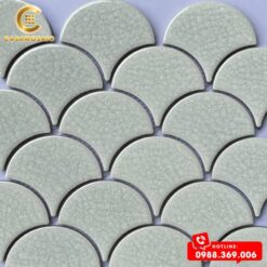 Gạch Mosaic Vảy Cá Rạn 2 Lớp CSF 9003