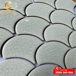 Gạch Mosaic Vảy Cá Rạn 2 Lớp CSF 9003