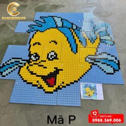 TRANH CÁ MOSAIC TRANG TRÍ MÃ P
