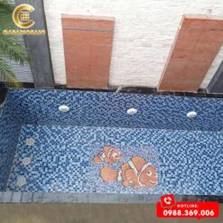 TRANH CÁ NEMO MOSAIC TRANG TRÍ MÃ F