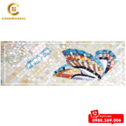 TRANH MOSAIC BÔNG SEN CAO CẤP