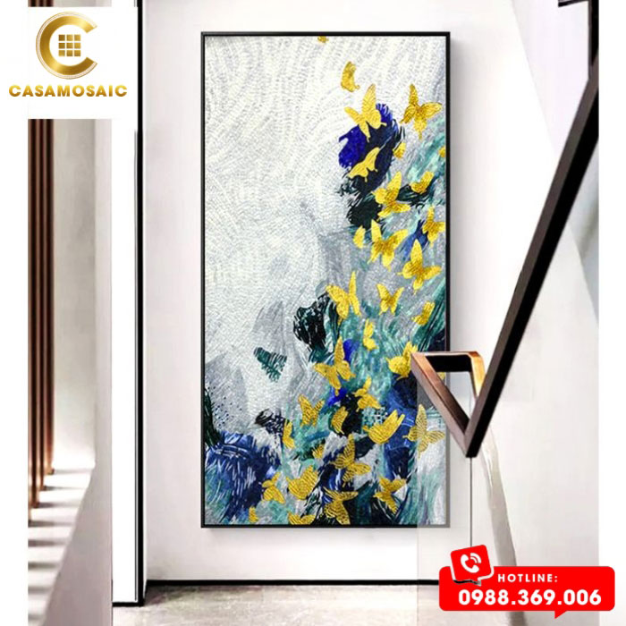 TRANH MOSAIC ĐÀN BƯỚM CAO CẤP