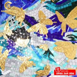 TRANH MOSAIC ĐÀN BƯỚM CAO CẤP