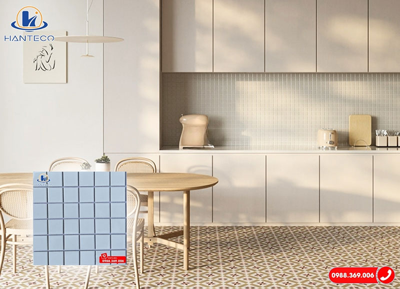 Mẫu gạch mosaic ốp nhà bếp sang trọng