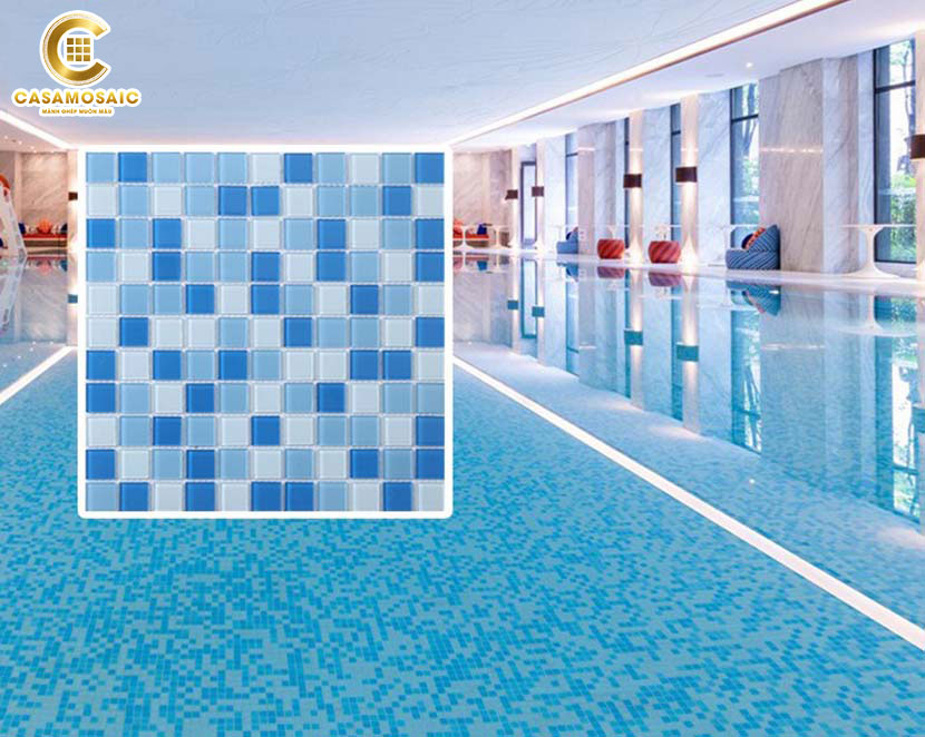 Bộ sưu tập gạch mosaic hồ bơi năm 2025