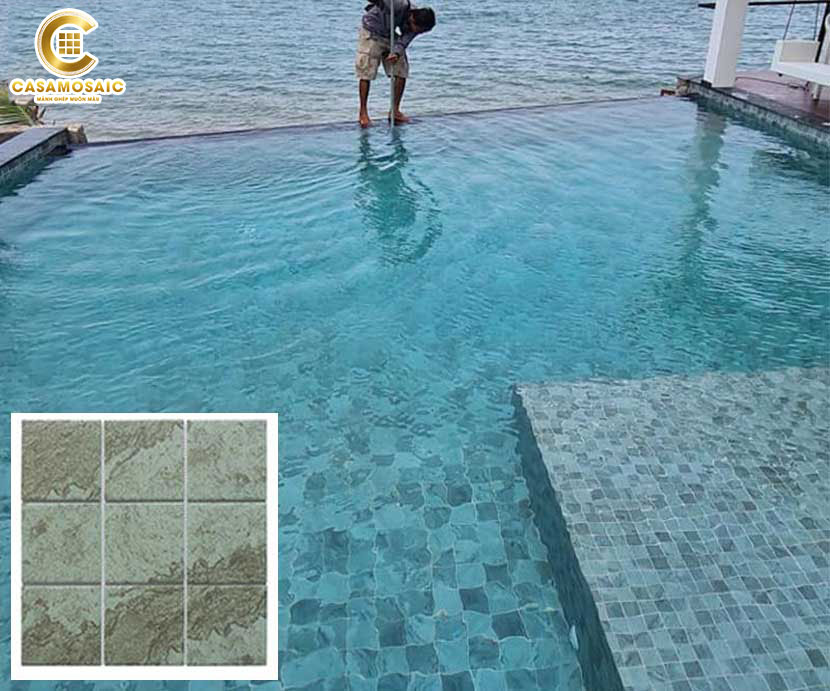 Bộ sưu tập gạch mosaic hồ bơi năm 2025