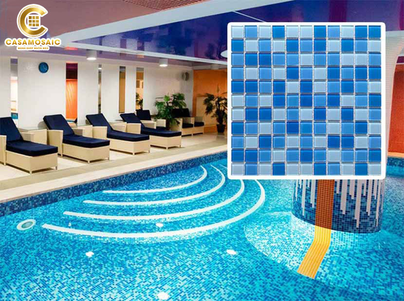 Bộ sưu tập gạch mosaic hồ bơi năm 2025
