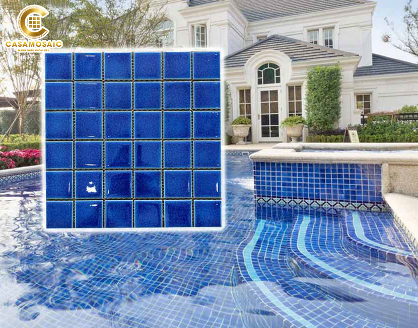 Bộ sưu tập gạch mosaic hồ bơi năm 2025