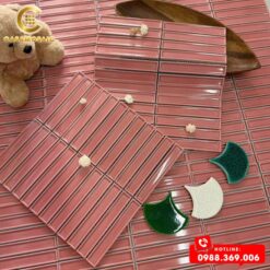 GẠCH MOSAIC MHT 152 MÀU HỒNG ĐẤT